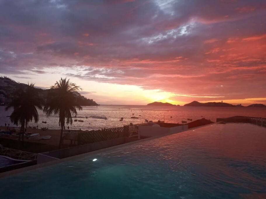 Departamento En Acapulco Con Inmejorable Vista Lägenhet Exteriör bild