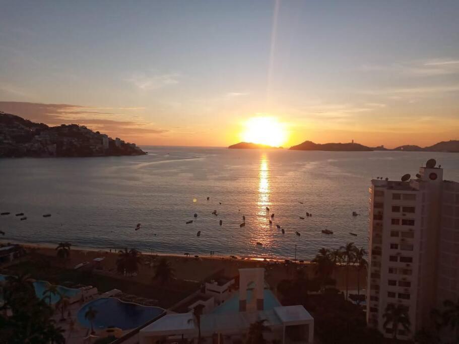 Departamento En Acapulco Con Inmejorable Vista Lägenhet Exteriör bild