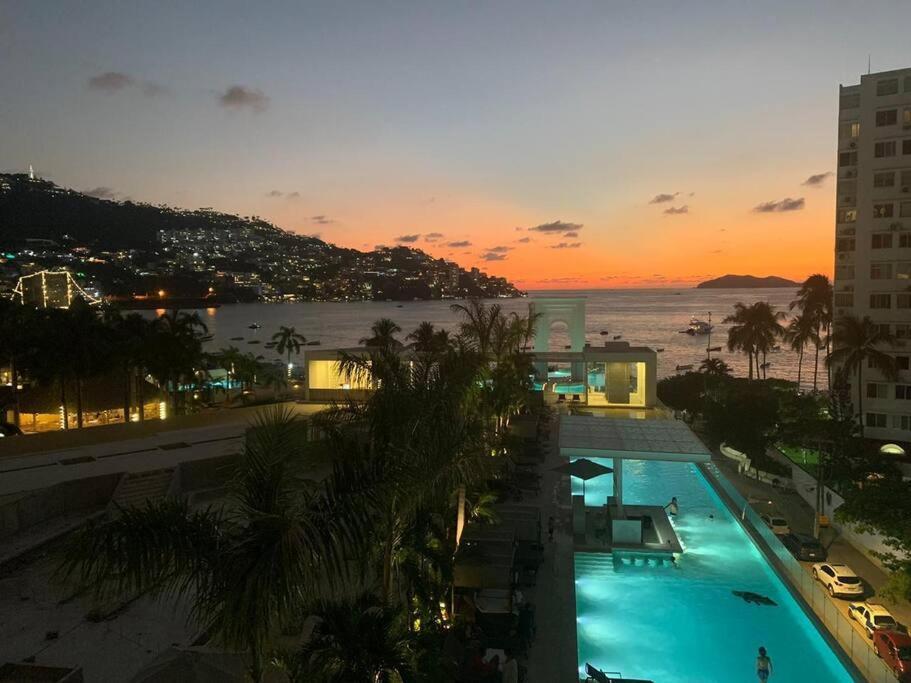 Departamento En Acapulco Con Inmejorable Vista Lägenhet Exteriör bild